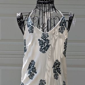 Spaghetti Strap Halter Sundress